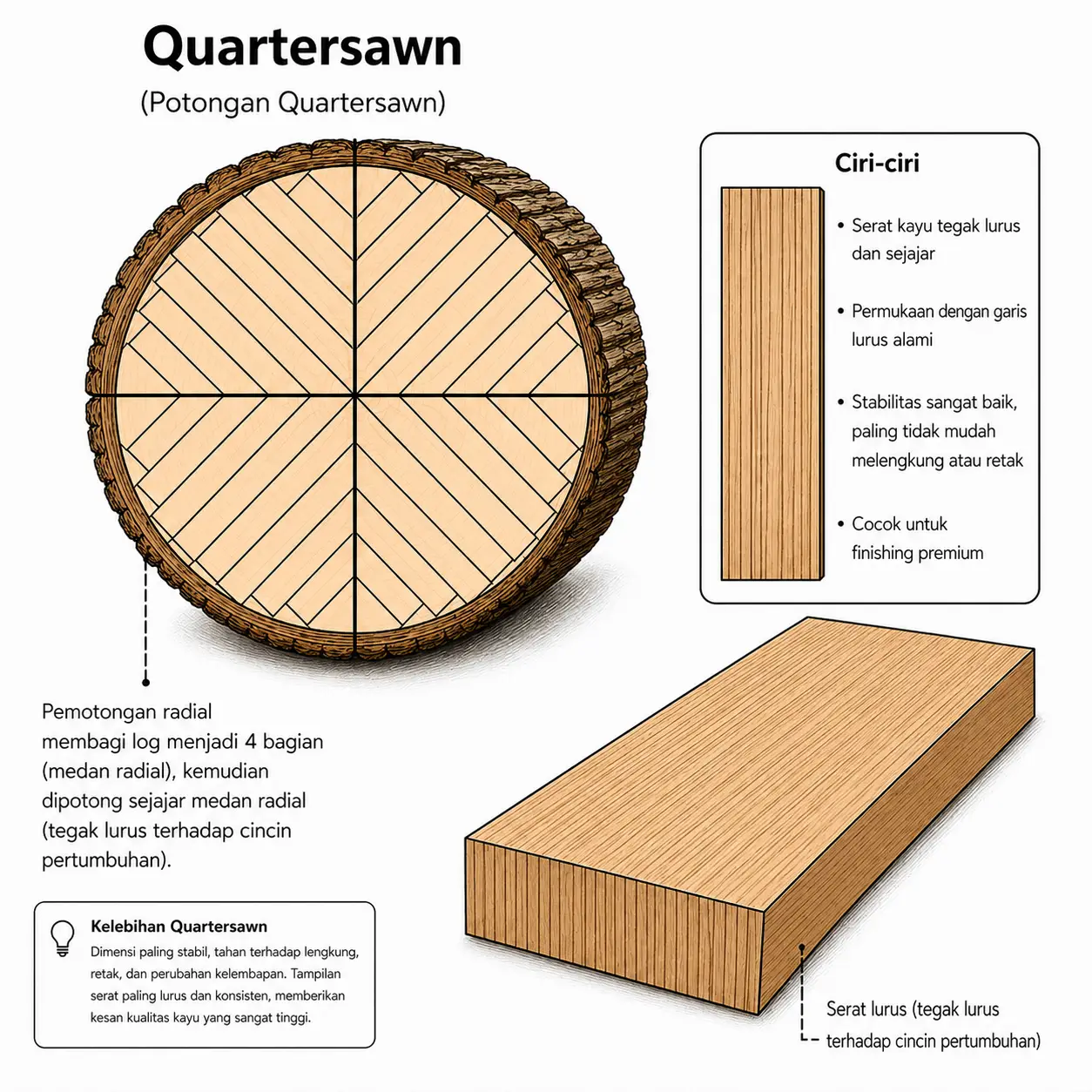 Quarter Sawn