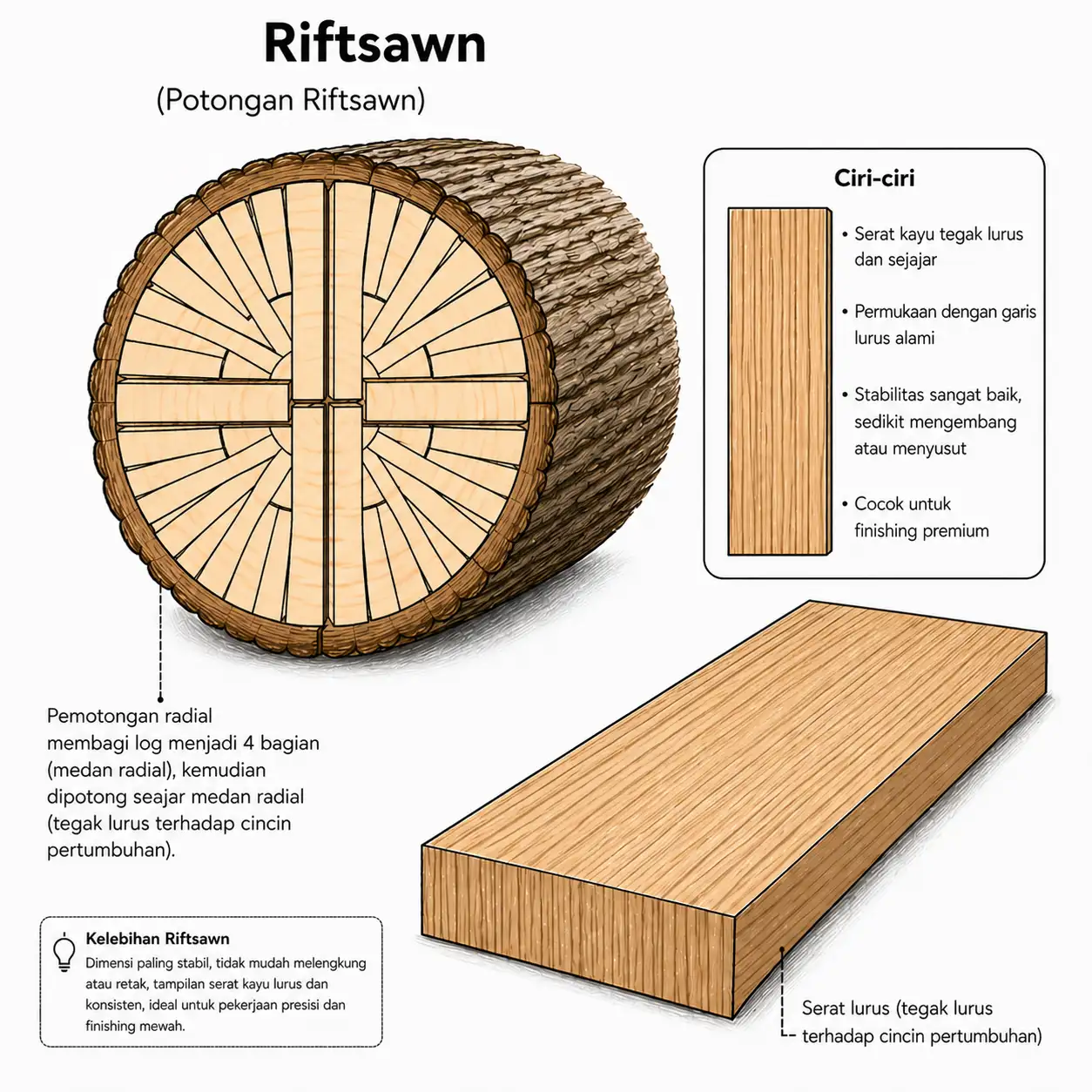 Rift Sawn